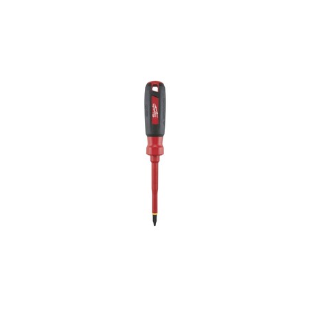 Milwaukee 48-22-2241 Insulated Screwdriver - 4" Phillips #1 ECX, 1000V, Magnetic Tip